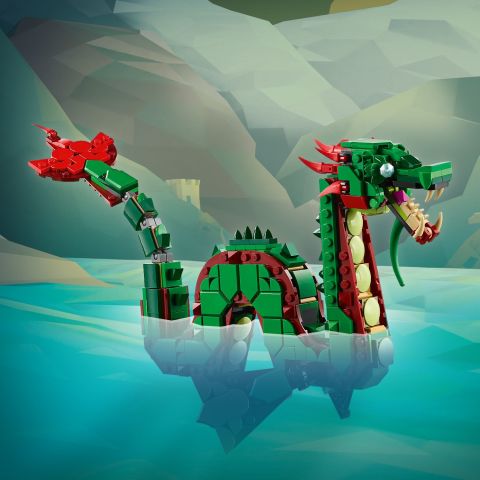 LEGO® Creator 3'ü 1 Arada Orta Çağ Ejderhası Oyun Seti 31161