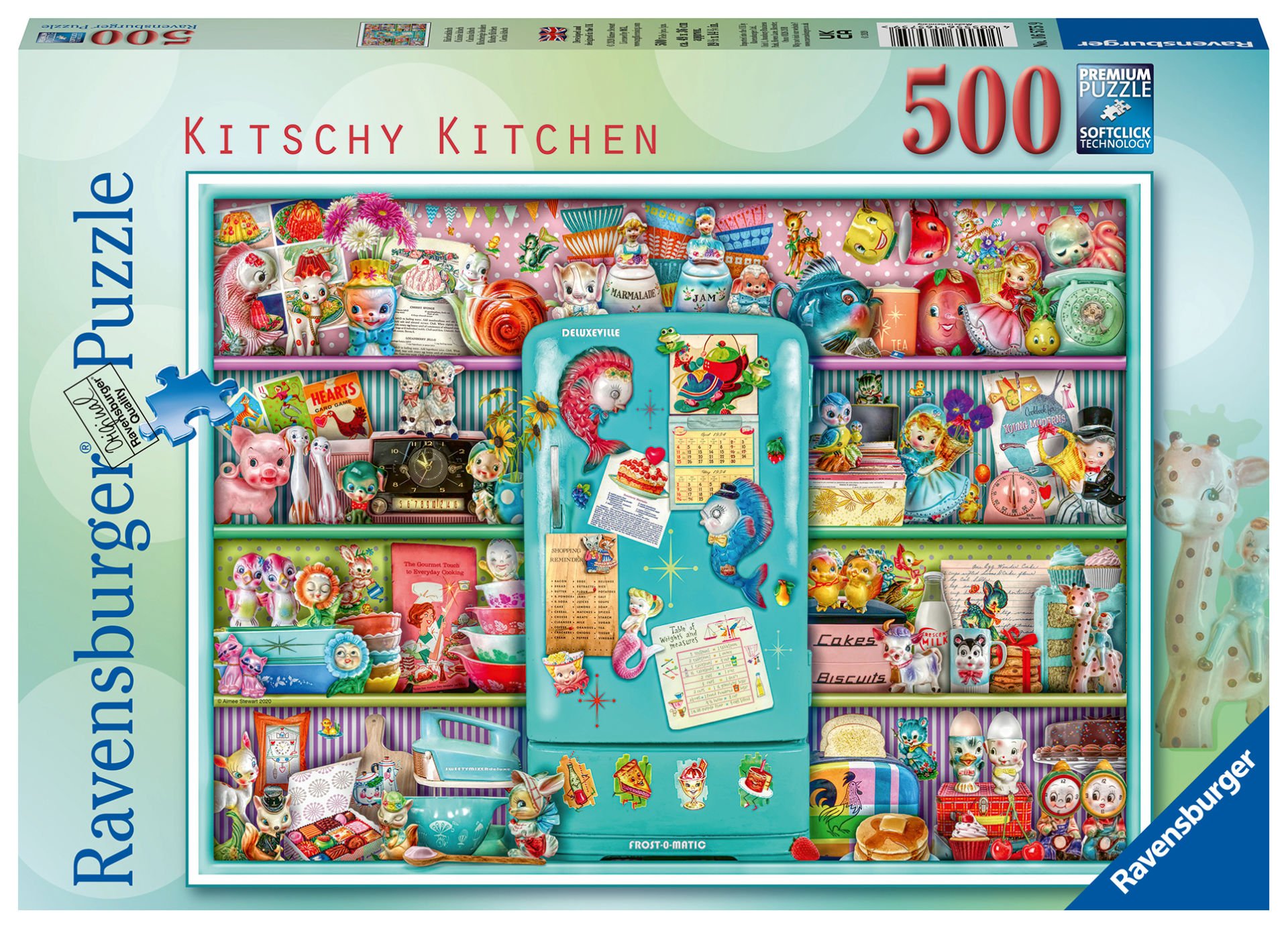 500 Parça Puzzle Renkli Mutfak
