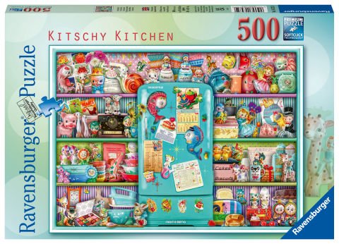 500 Parça Puzzle Renkli Mutfak