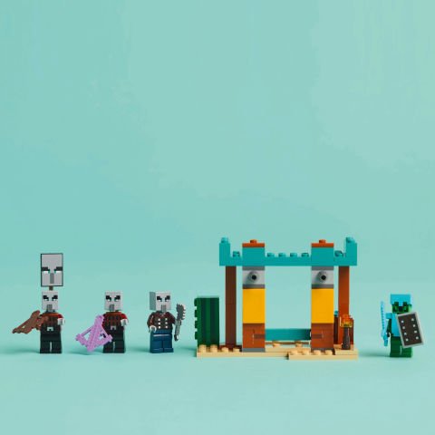 LEGO® Minecraft® Serseri Köylü Çöl Devriyesi Çocuklar için Oyun Seti 21267