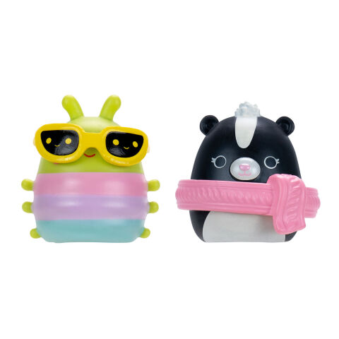 Squish-a-longs 8 Figür + Yüzük Set Seri 3