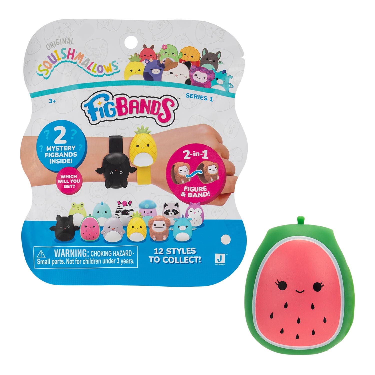Squishmallows FigBands 2'li Sürpriz Paket