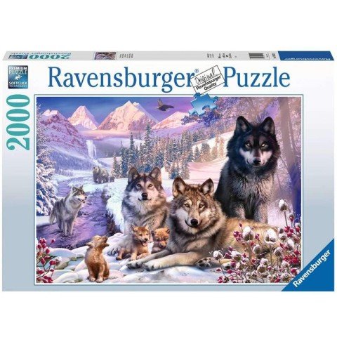 2000 Parça Puzzle Karda Kurtlar