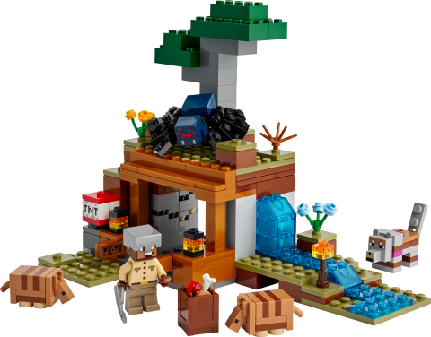 LEGO® Minecraft® Armadillo Maden Keşfi Video Oyunu Figürü 21269