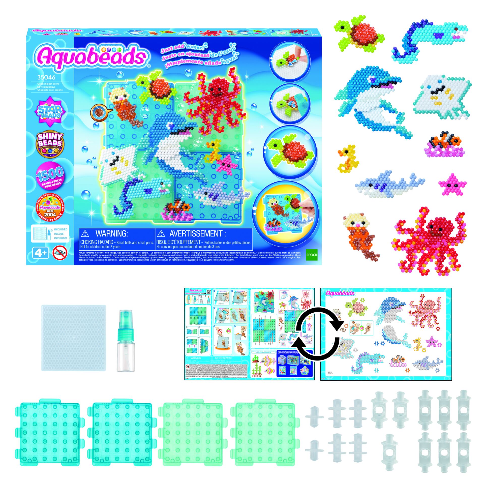 Aquabeads Okyanus Macerası Sahnesi Seti