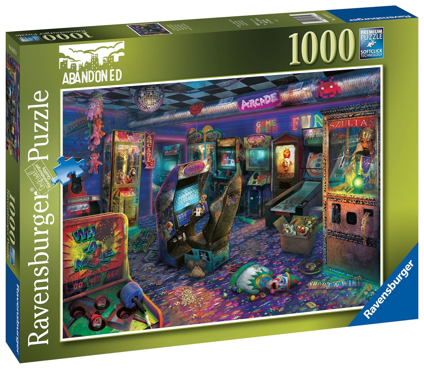 1000 Parça Puzzle Eski Atari Salonu