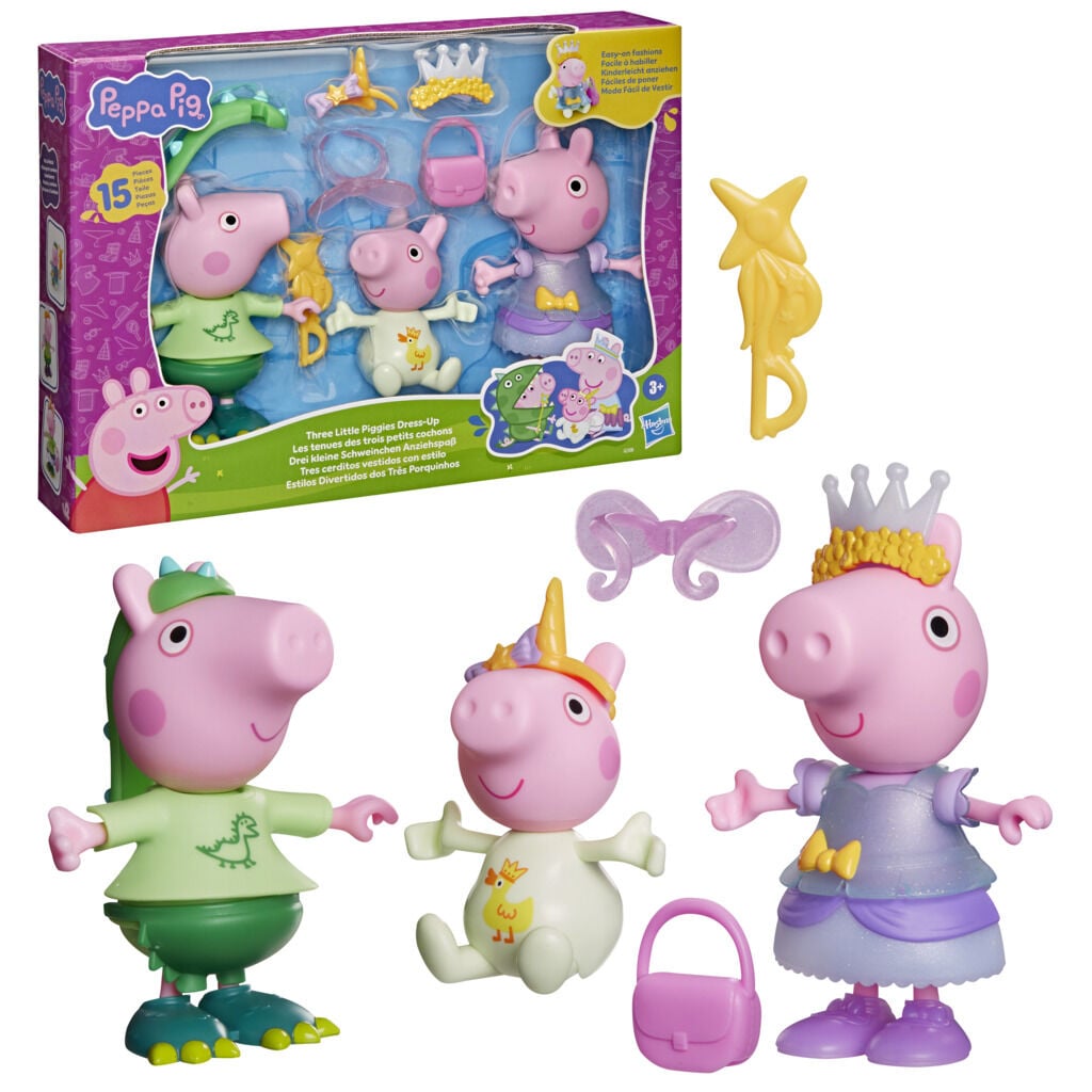 Peppa Pig Giydirilebilir Üç Domuzcuk