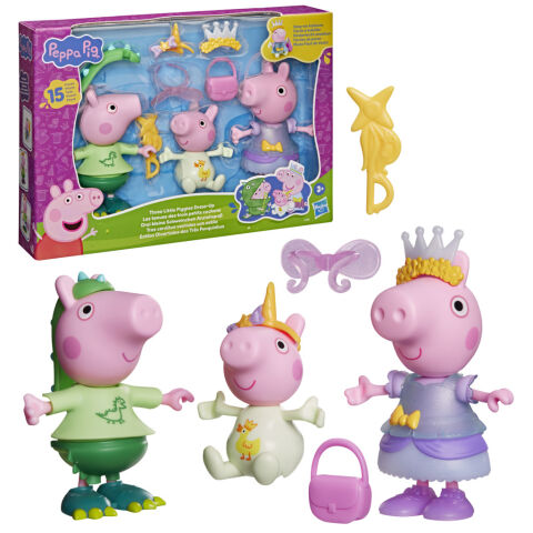 Peppa Pig Giydirilebilir Üç Domuzcuk