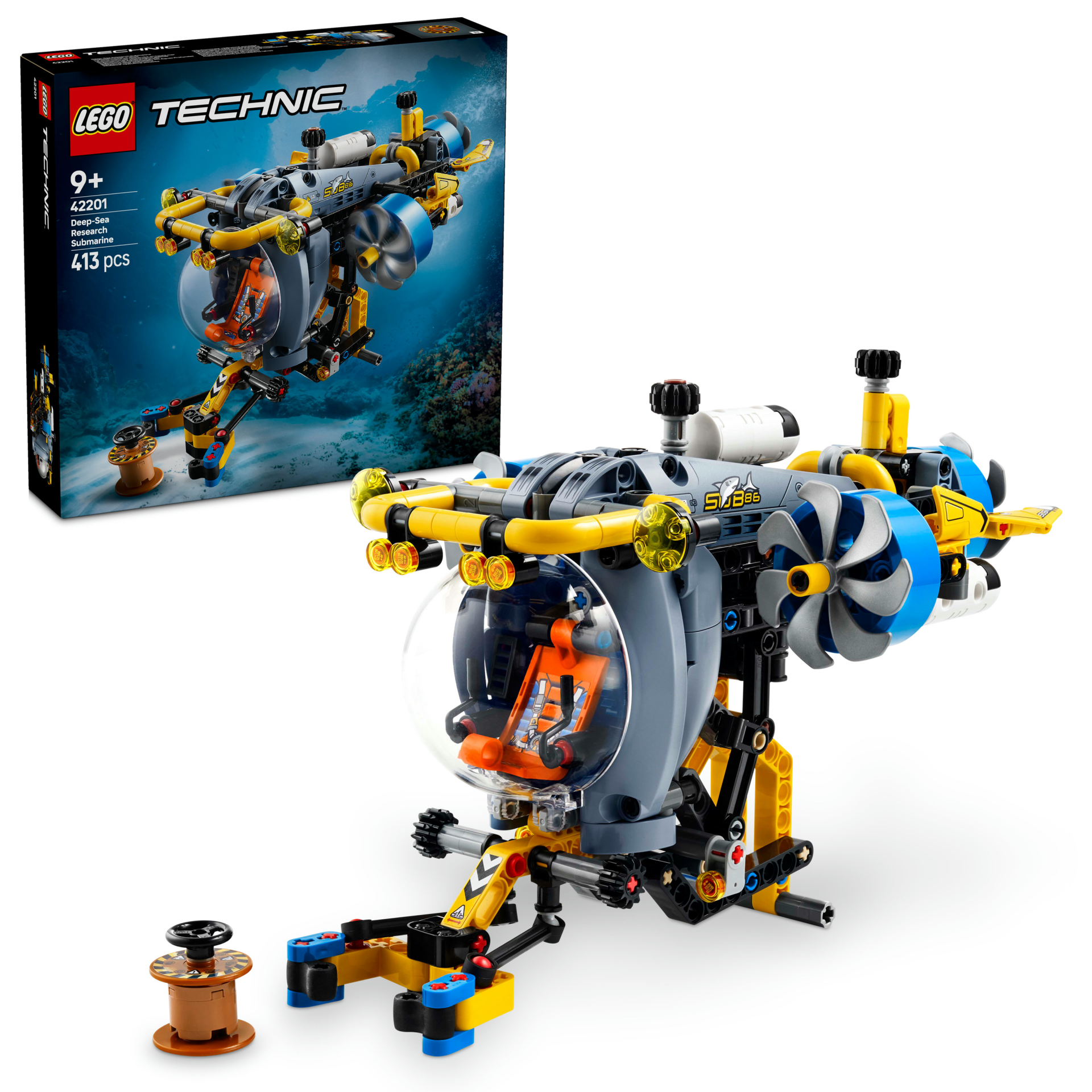LEGO® Technic Derin Deniz Araştırma Denizaltısı Oyuncak Seti 42201