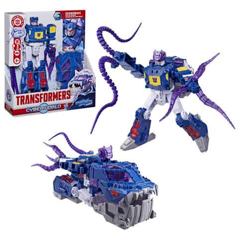 Transformers CYBERWORLD Energon Dalgalanması Soundwave Derin Deniz Kaşifi