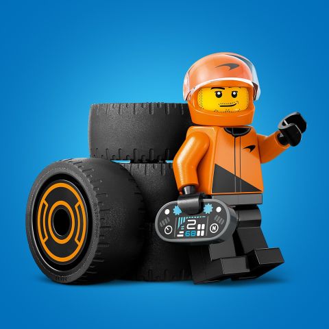 LEGO® City McLaren Yarış Arabalı F1® Sürücüsü Mini Araç Oyun Seti 60442