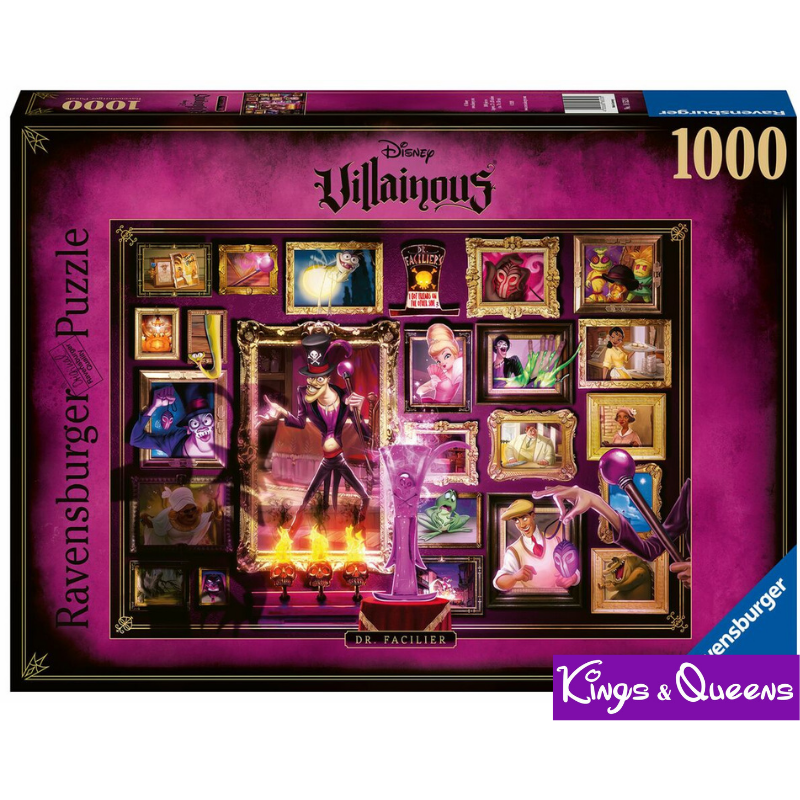 1000 Parça Puzzle Walt Disney Villainous: Dr. Facilier