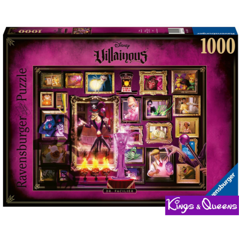 1000 Parça Puzzle Walt Disney Villainous: Dr. Facilier