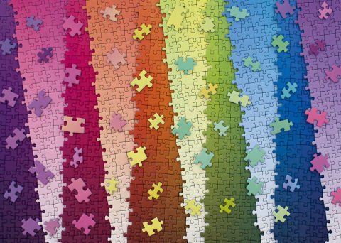 1000 Parça Puzzle Renkler
