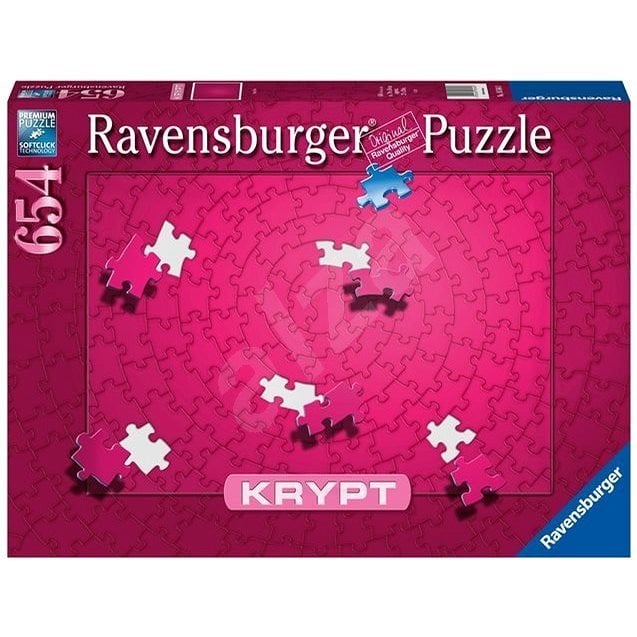 654 Parça Puzzle Krypt Pembe