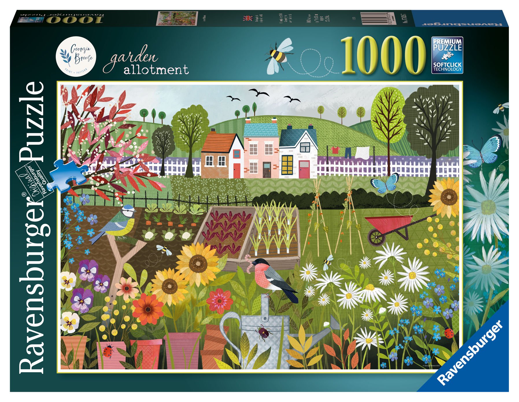 1000 Parça Puzzle Bahçe