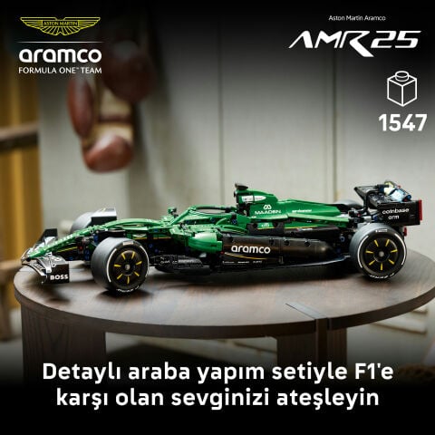LEGO Technic Aston Martin Aramco AMR25 F1 Araba 42240