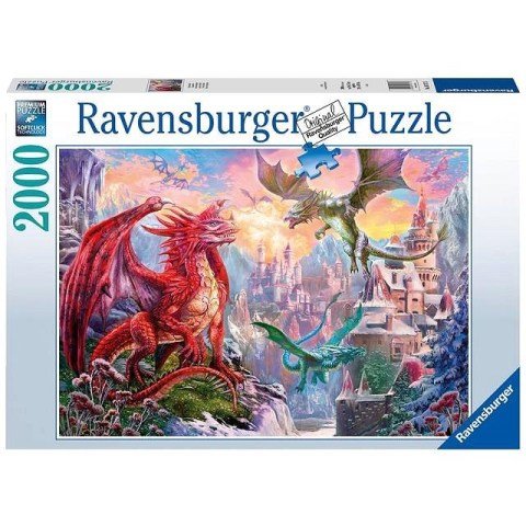 2000 Parça Puzzle Ejderhalar