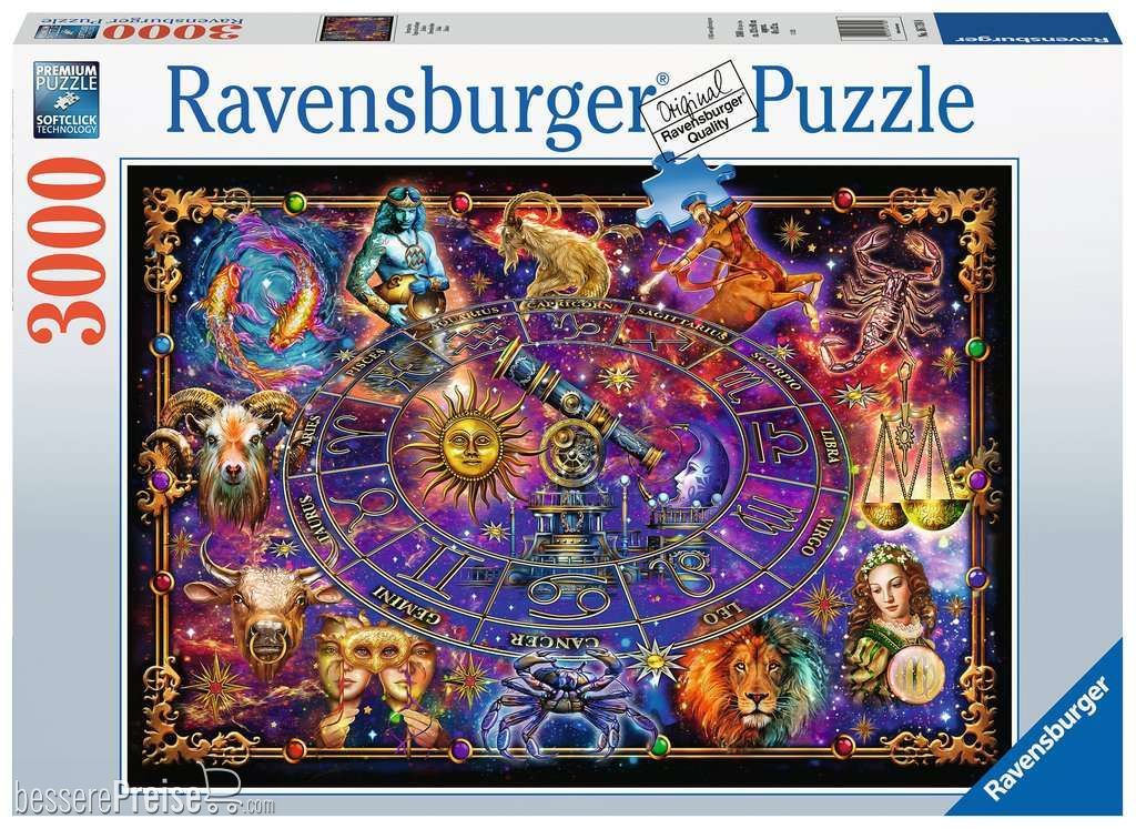 3000 Parça Puzzle Zodyak