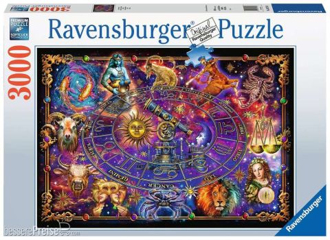 3000 Parça Puzzle Zodyak