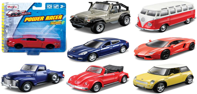 Maisto Power Racer Araç 11,5 cm (Tekli)