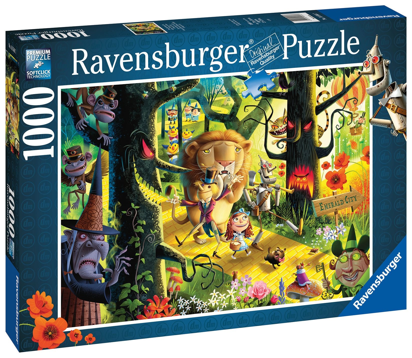 1000 Parça Puzzle Oz Büyücüsü