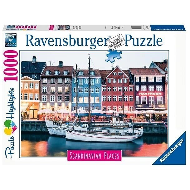 1000 Parça Puzzle Danimarka