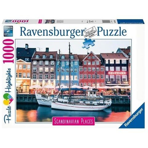 1000 Parça Puzzle Danimarka
