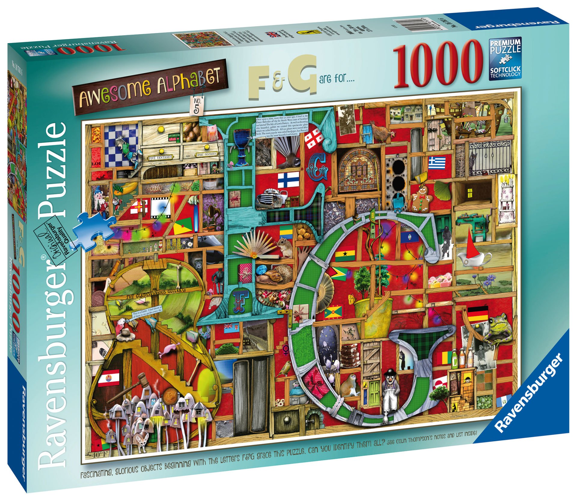 1000 Parça Puzzle Colin Thompson F&G