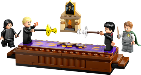 LEGO® Harry Potter™ Hogwarts™ Şatosu: Düello Kulübü Çocuklar için Büyücü Oyuncağı 76441