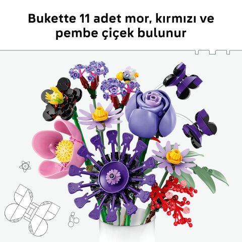 LEGO® Botanicals Olivia Rodrigo’nun Çiçek Buketi 11507