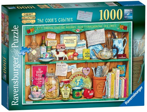 1000 Parça Puzzle Şefin Dolabı