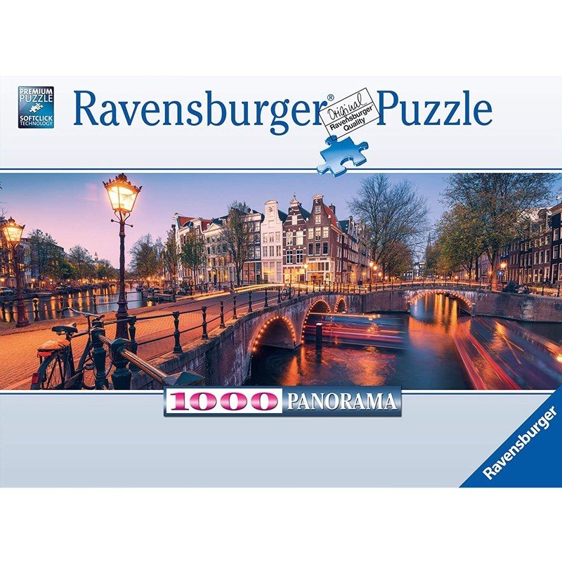 1000 Parça Panoramik Puzzle Amsterdam