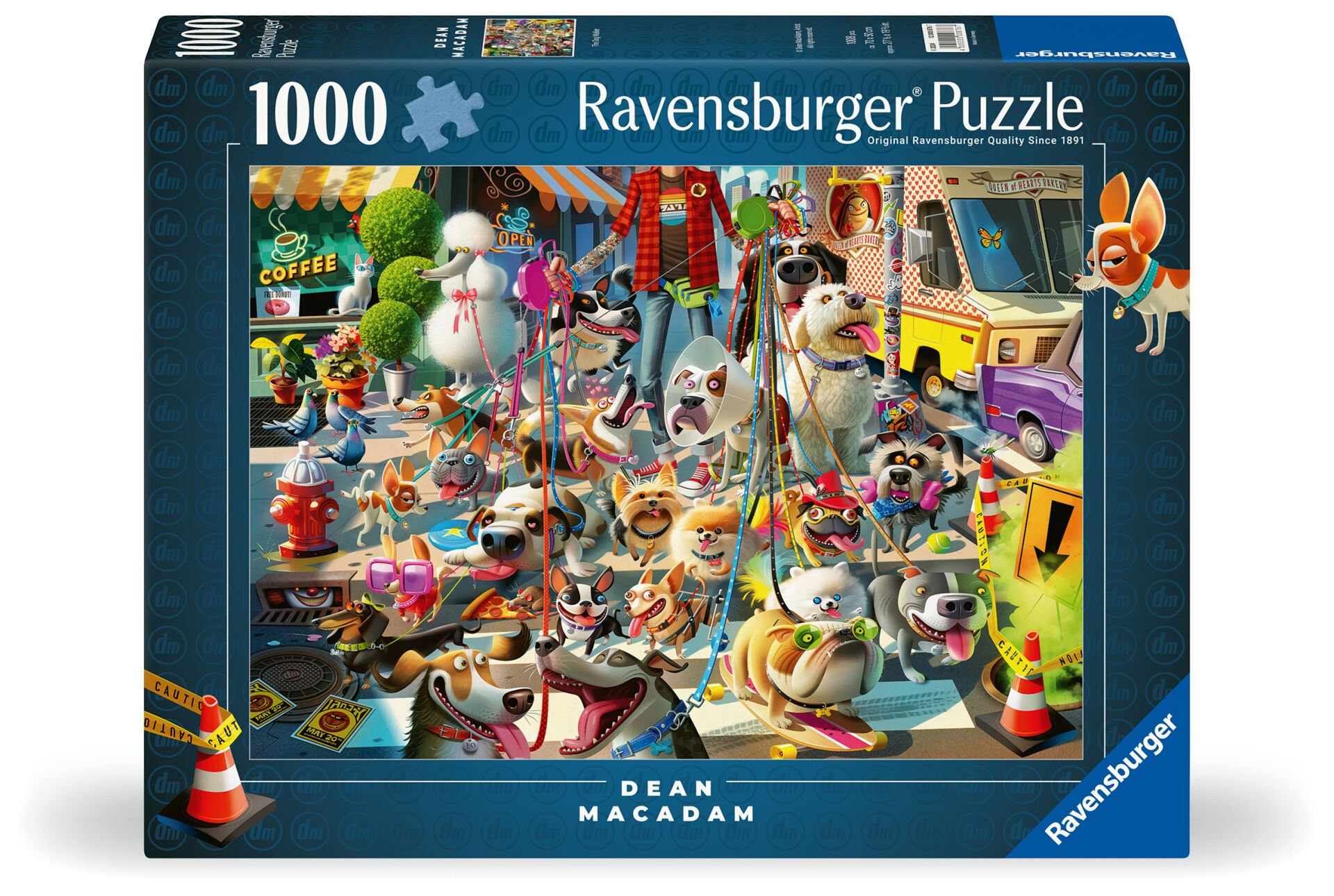 1000 Parça Puzzle Köpekler
