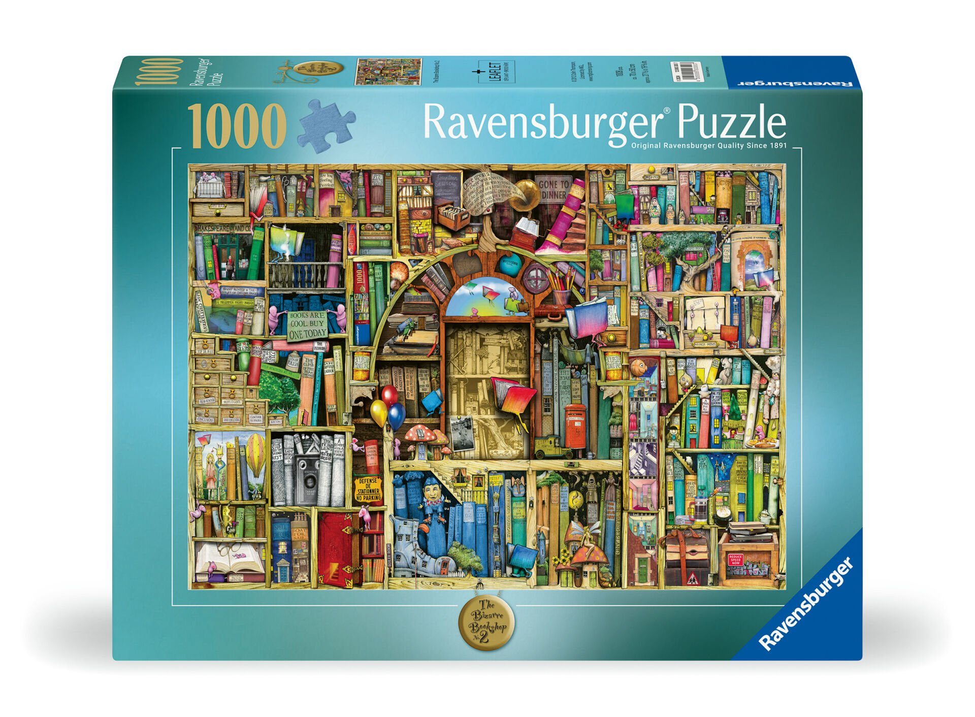 1000 Parçalı Puzzle Kitapçı