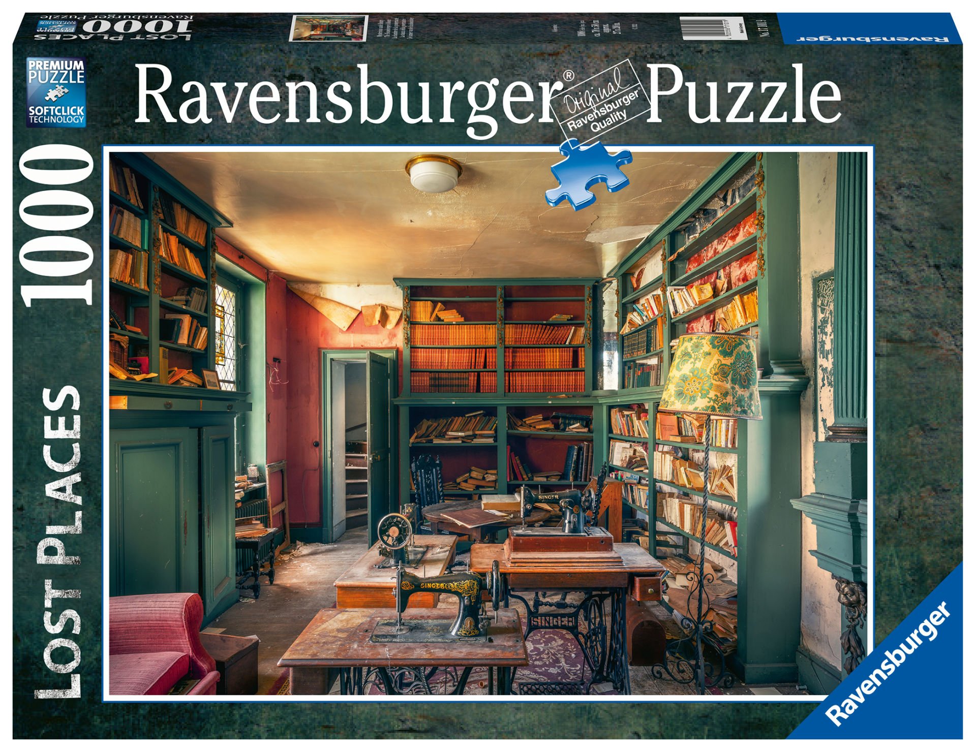 1000 Parça Puzzle Gizemli Kütüphane