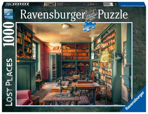 1000 Parça Puzzle Gizemli Kütüphane