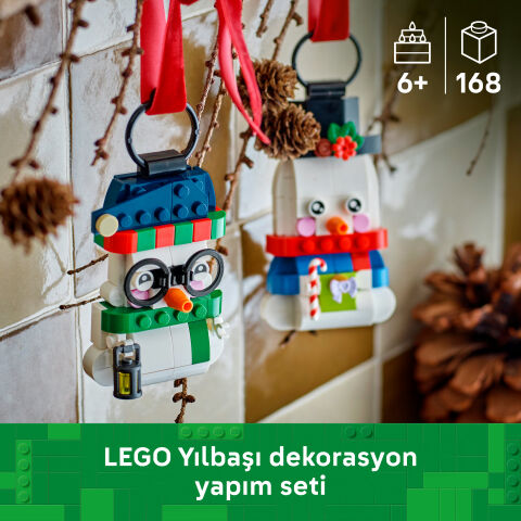 LEGO® Kardan Adam Süsleri 40812