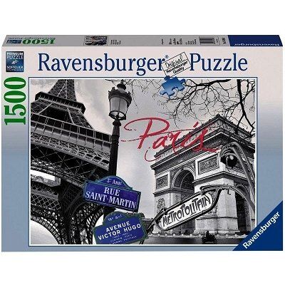 Ravensburger 1500 Parça Puzzle Paris