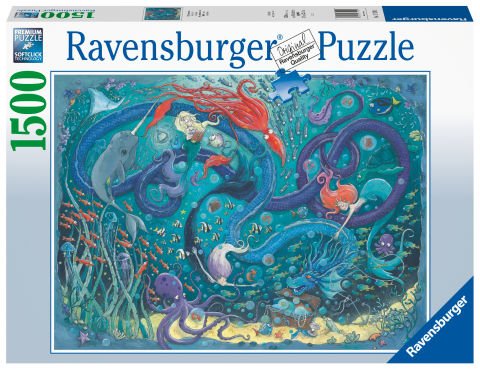 1500 Parça Puzzle Deniz kızları