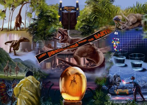 1000 Parça Puzzle Jurassic Park