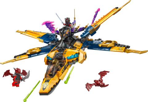 LEGO® NINJAGO® Ras ve Arin'in Süper Fırtına Jeti Oyuncağı 71833