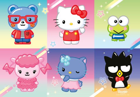 2x24 Parça Puzzle Hello Kitty