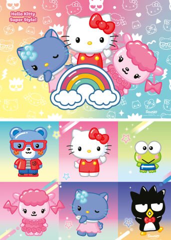 2x24 Parça Puzzle Hello Kitty