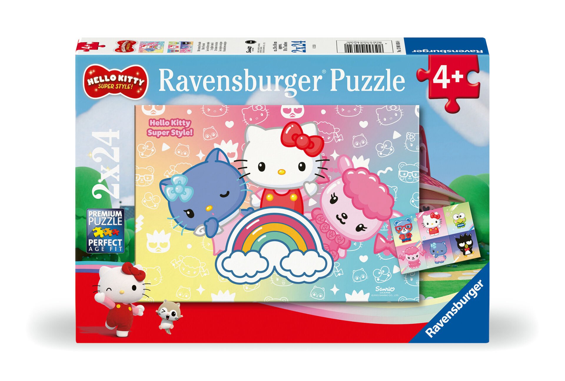 2x24 Parça Puzzle Hello Kitty