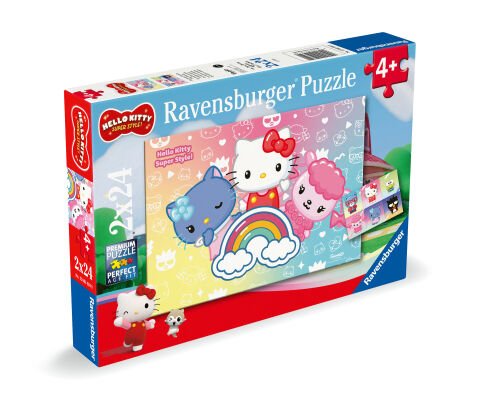 2x24 Parça Puzzle Hello Kitty