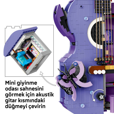LEGO® Editions Olivia Rodrigo’nun İki Renkli Gitarı 43031
