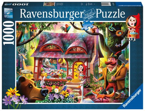 1000 Parça Puzzle Kırmızı Başlıklı Kız