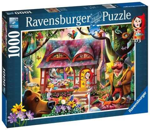 1000 Parça Puzzle Kırmızı Başlıklı Kız
