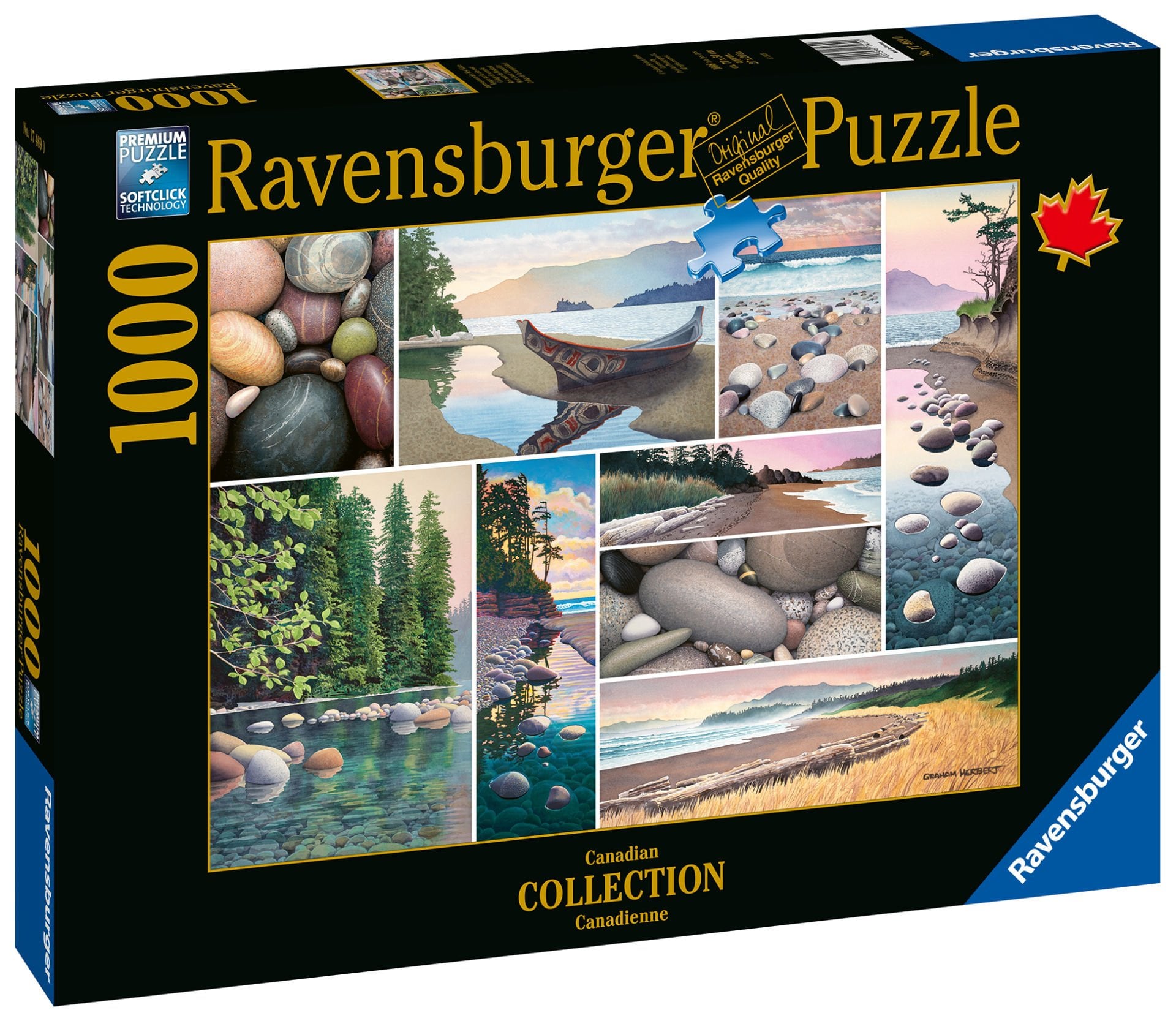 1000 Parça Puzzle Batı Kıyısı Sakinliği
